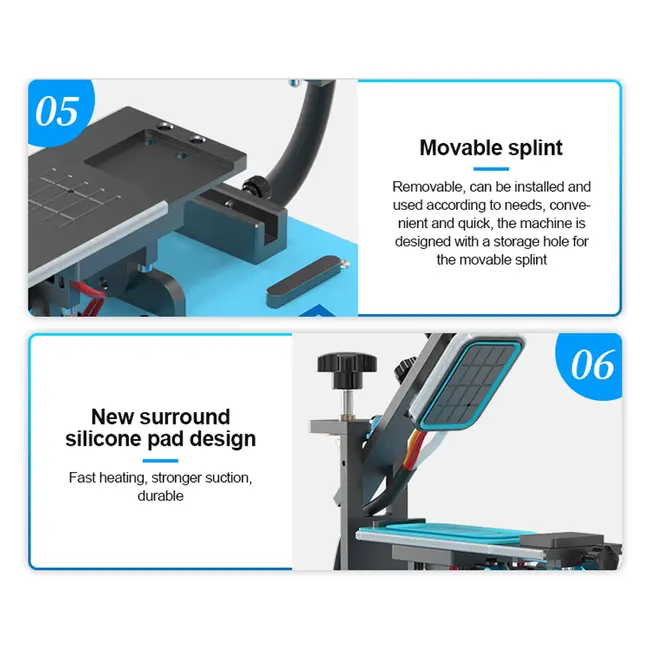 Sunshine S-918M All-in-one MultiFunctional Heating LCD Screen Separator Machine 9_8758