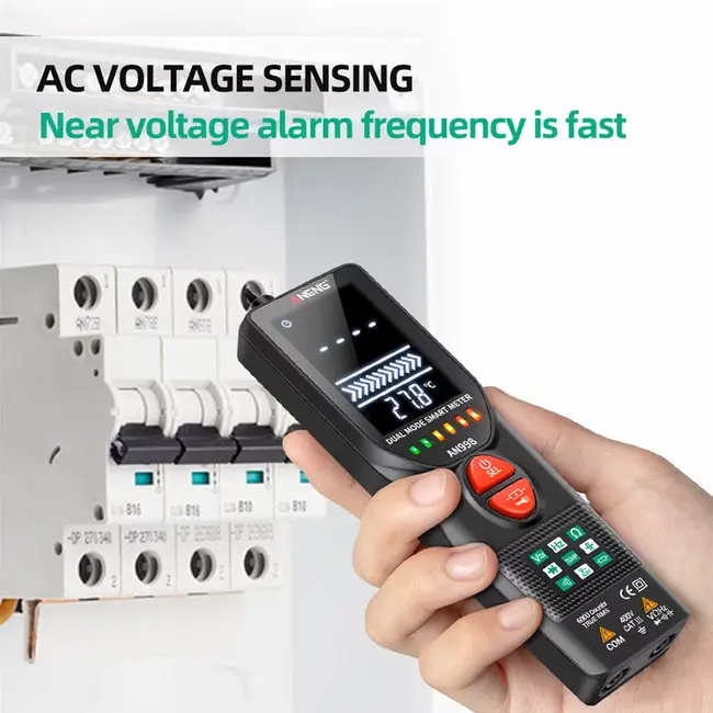 Aneng AN998 Non-Contact Detection Professional Automatic Digital Multimeter with Temperature Test 100_9699