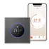 ​WiFi Smart Thermostat Temperature Controller Weekly Programmable Button Control/ Mobile APP/ Voice Control Compatible with Alexa/Google Home, for Hot Water 5A - Black image_feature_variant_3_55_548