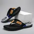 Men Mixed Colors Flip-flops Summer Comfortable Thick Sole Non-Slip Walking Shoes Round Head Lightweight Beach Slippers variant_image_1013_139_593