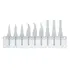 YCS-9G Non-slip Frosted Ultra-light Single Head Carving Knife Handle with Blades variant_image_1155_172_722